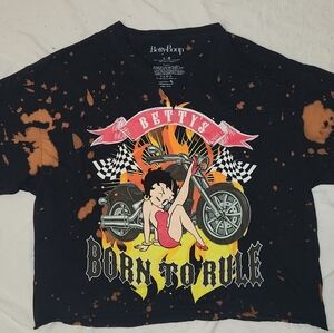 Betty Boop Crop Top